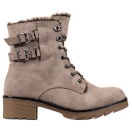 Sergio Leone Meleg fűzős csizma barna Sergio Leone Meleg fűzős csizma barna