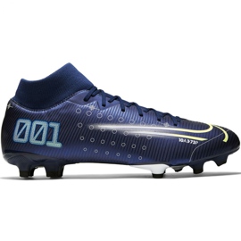 Nike Mercurial Superfly 7 Academy Mds FG / MG M BQ5427 401 futballcipő kék kék