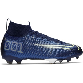 Nike Mercurial Superfly 7 Elite Mds Fg Jr BQ5420 401 futballcipő kék kék