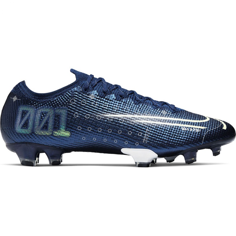 Nike Mercurial Vapor 13 Elite Mds Fg M CJ1295 401 futballcipő sötétkék kék