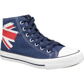 Lee Cooper High Cut 1 LCWL-19-530-041 cipő kék Lee Cooper High Cut 1 LCWL-19-530-041 cipő kék