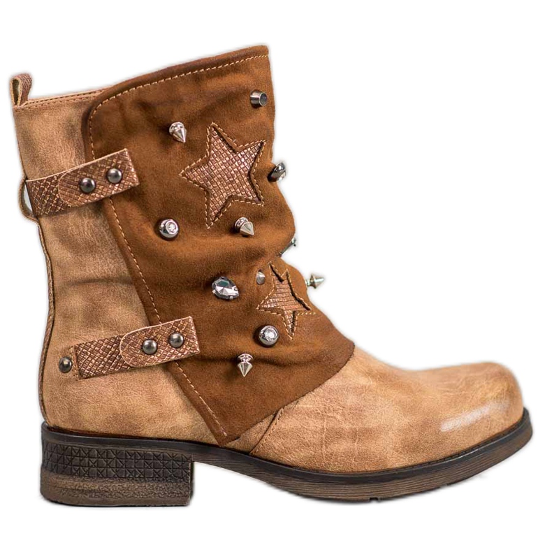 Super Mode Díszített munkások barna