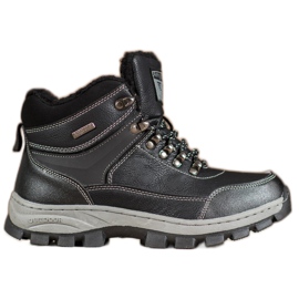 Arrigo Bello Fűzött téli csizma fekete Arrigo Bello Fűzött téli csizma fekete