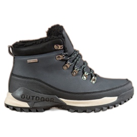 Ax Boxing Navy Blue Trappers sötétkék