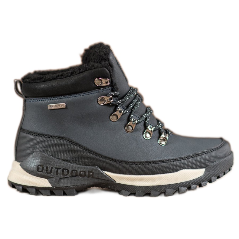 Ax Boxing Navy Blue Trappers sötétkék