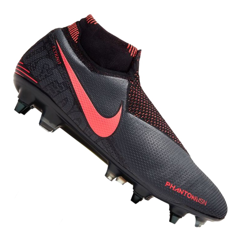 Nike Phantom Vsn Elite Df SG-Pro Ac M AO3264-080 futballcipő fekete