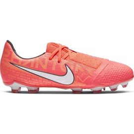 Nike Phantom Venom Elite Fg Jr AO0401 810 futballcipő sokszínű narancs és vörös