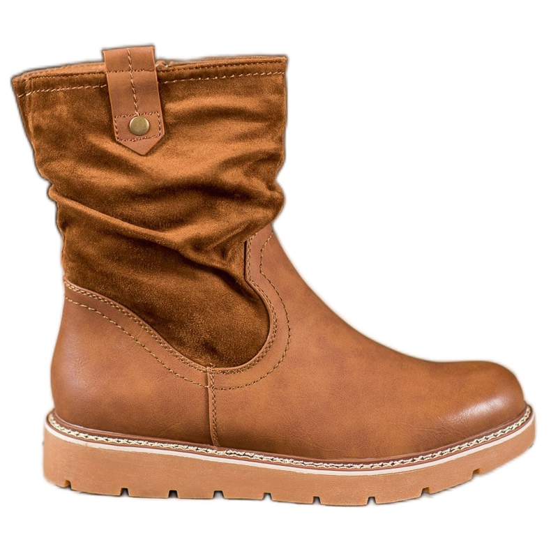 Ideal Shoes Munkavállalók a platformon barna