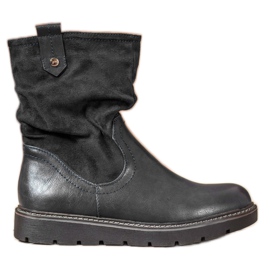 Ideal Shoes Munkavállalók a platformon fekete