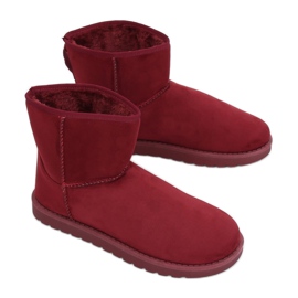 Hócipő emusy bordó C-08 Red piros
