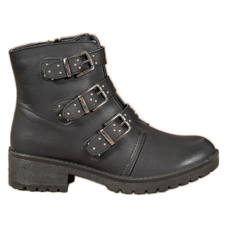 J. Star Fekete munkások csattal