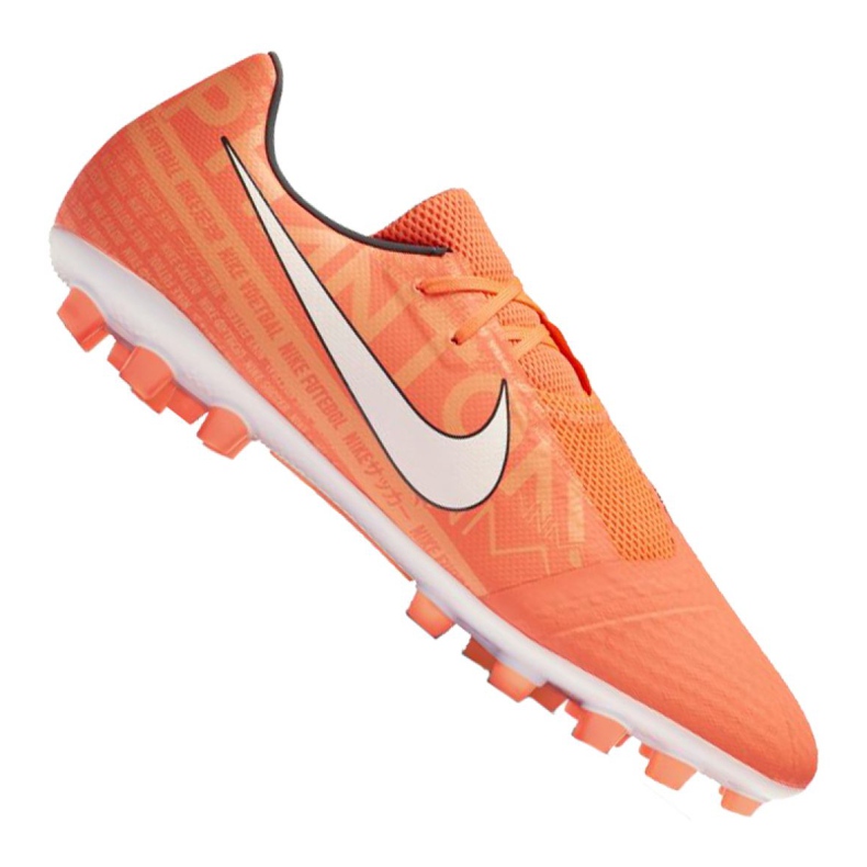 Nike Phantom Vnm Academy Ag M CK0410-810 futballcipő narancssárga narancssárga