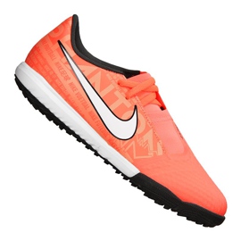 Nike Phantom Vnm Academy Tf Jr AO0377-810 futballcipő narancssárga narancs és vörös