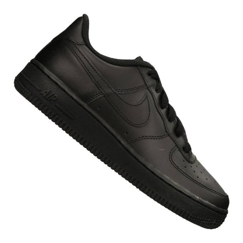 Nike Air Force 1 Gs Jr 314192-009 cipő fekete