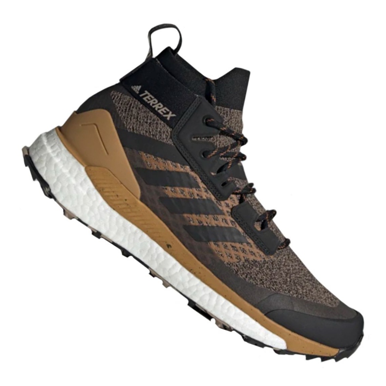 Adidas Terrex Free Hiker M EF1307 cipő barna fekete sokszínű