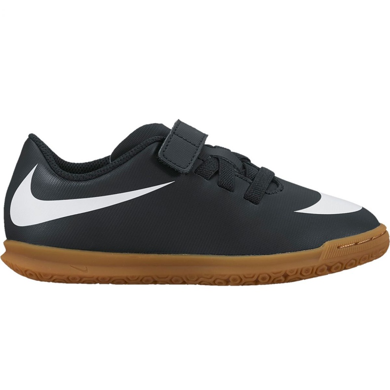 Nike Bravata X Ii Ic Jr 844439 001 futballcipő sokszínű fekete