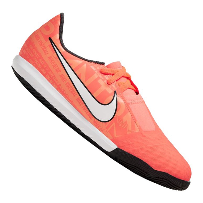 Nike Phantom Vnm Academy Ic Jr AO0372-810 fekete narancs és vörös