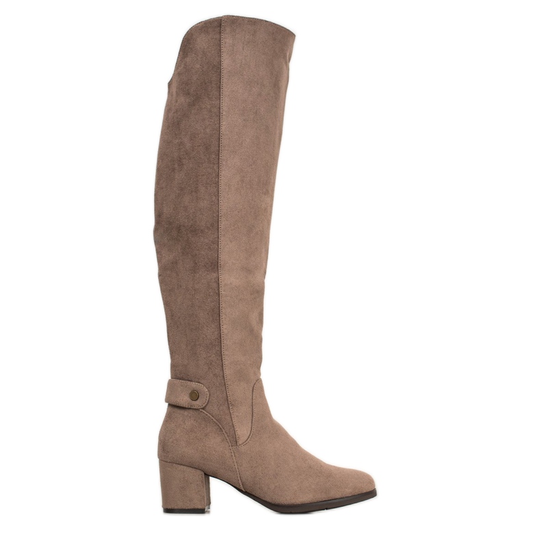 Goodin Meleg csizma a térd felett barna