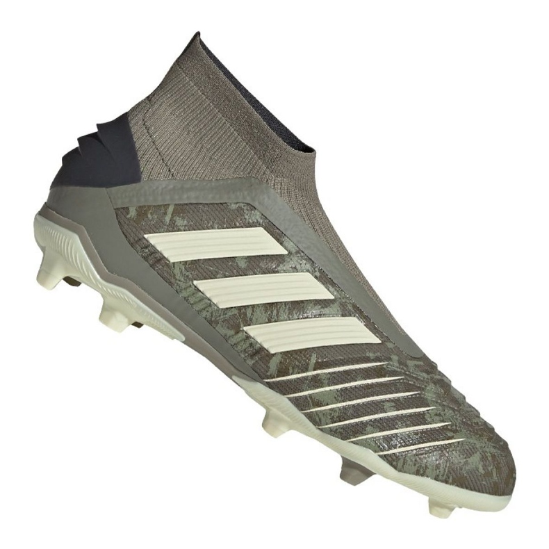 Adidas Jr Predator 19+ Fg M EF8213 futballcipő szürke szürke