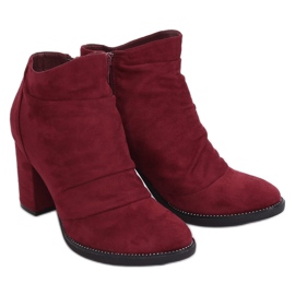 Maroon FA177 Boros magassarkú piros