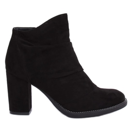 Fekete FA177 Fekete magassarkú