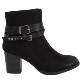 Csizma stabil sarkú fekete G-35 Black Csizma stabil sarkú fekete G-35 Black