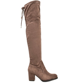 J. Star Csúsztatható csizma egy poszton sokszínű khaki J. Star Csúsztatható csizma egy poszton sokszínű khaki