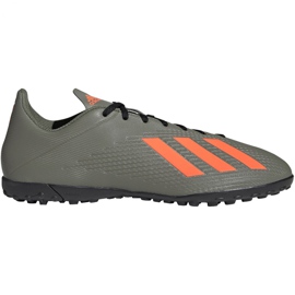 M adidas X 19.4 Tf EF8370 futballcipő zöld szürke