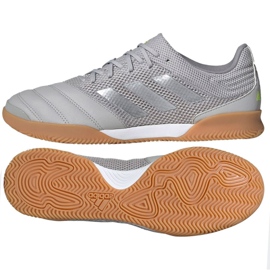 Adidas Copa 20.3 In Sala M EF8335 futballcipő szürke