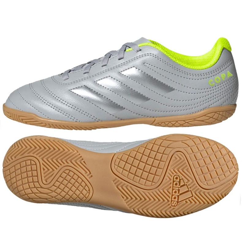 Belső cipő adidas Copa 20.4 In Jr EF8354 szürke ezüst