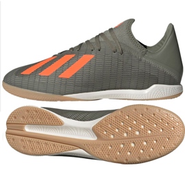 Belső cipő adidas X 19.3 In M EF8367 szürke szürke