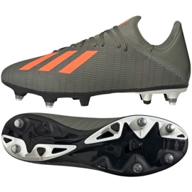 Adidas X 19.3 Sg M EG2838 futballcipő szürke szürke