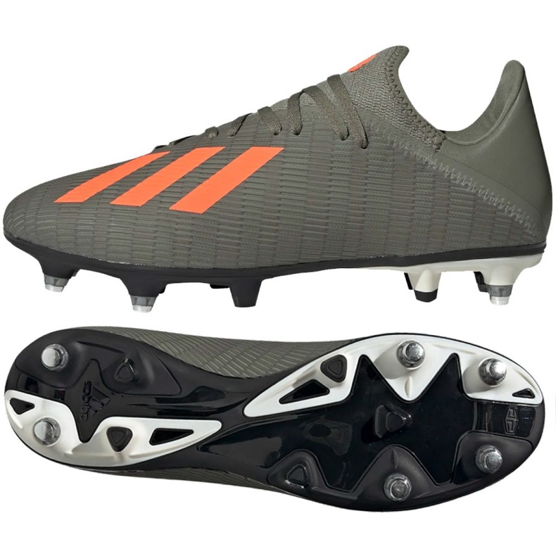 Adidas X 19.3 Sg M EG2838 futballcipő szürke szürke