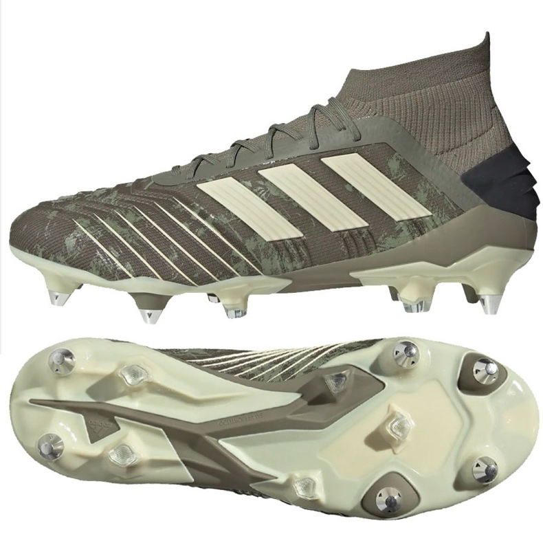 Adidas Predator 19.1 Sg M EF8206 futballcipő szürke szürke