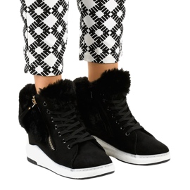 Fekete CN686 női női cipők