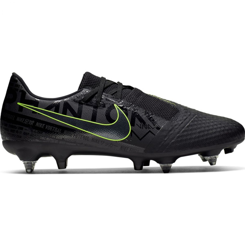 Nike Phantom Venom Academy SG-PRO Ac M BQ9140 007 futballcipő fekete fekete