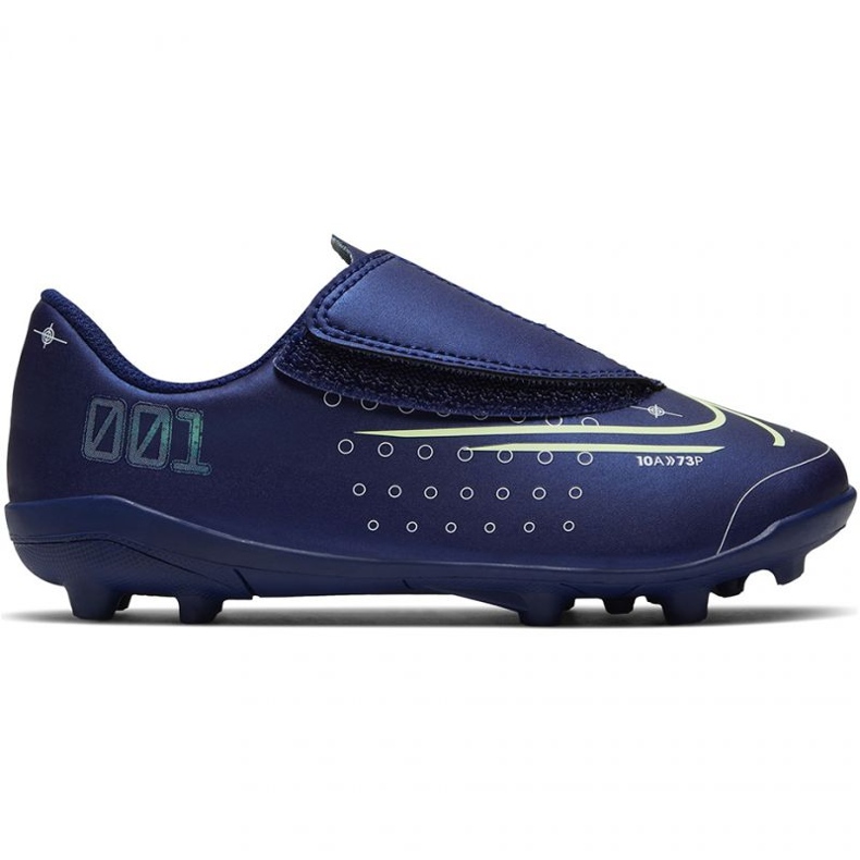 Nike Mercurial Vapor 13 Club Mds Mg PS (V) Jr CJ1149 401 futballcipő kék sötétkék