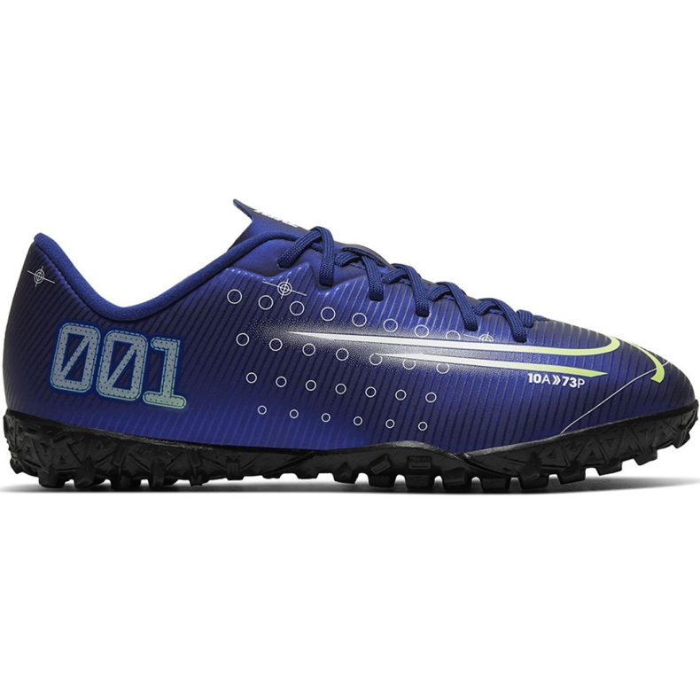 Nike Mercurial Vapor 13 Club Mds Ic Jr CJ1174 401 futballcipő sötétkék sötétkék