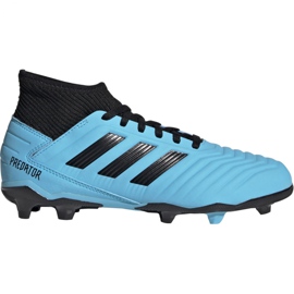 Adidas Predator 19.3 Fg Jr G25796 futballcipő sokszínű kék