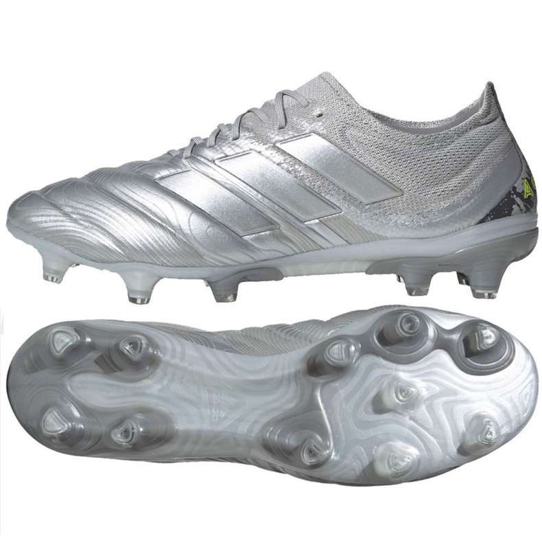 Adidas Copa 20.1 Fg M EF8316 futballcipő piros ezüst