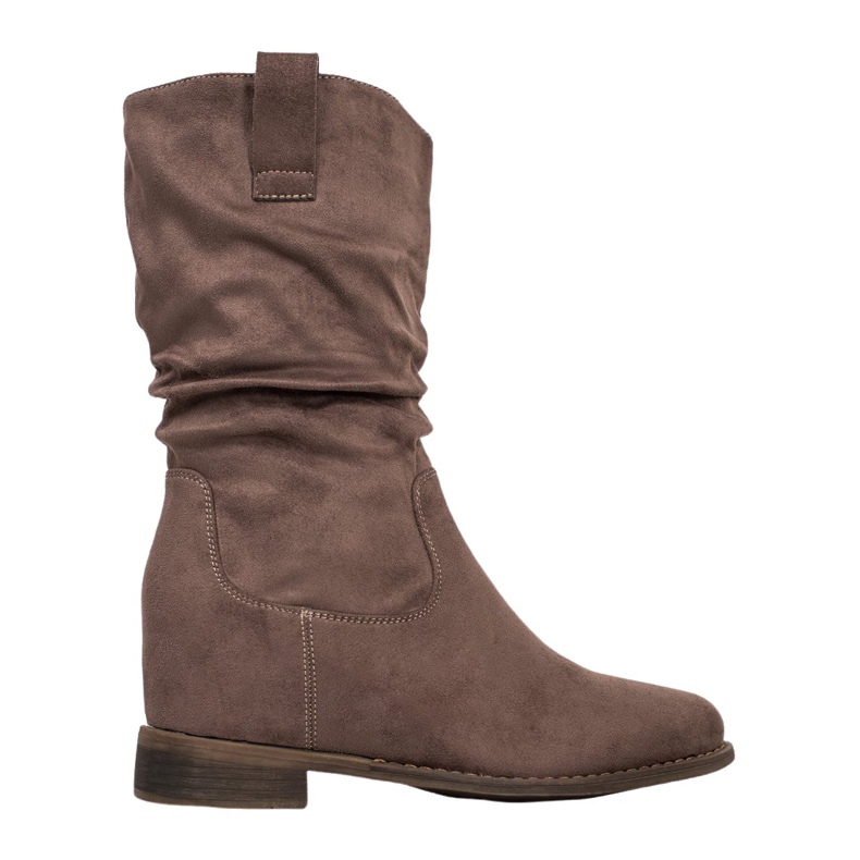 Super Mode Klasszikus cowboy csizma khaki zöld