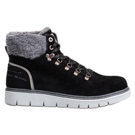 McKey Suede Boots fekete