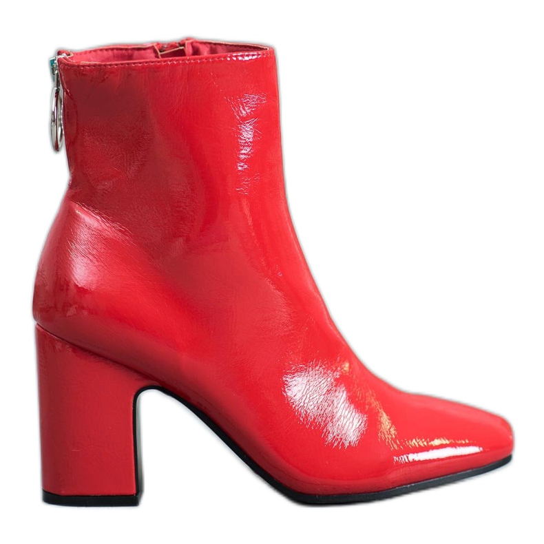 Seastar Lakkozott csizma az oszlopon piros Seastar Lakkozott csizma az oszlopon piros