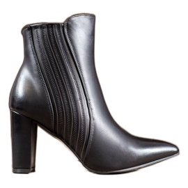 SHELOVET Szexi fekete csizma