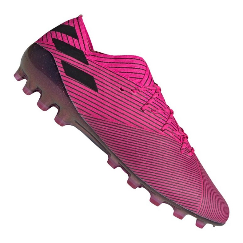 Adidas Nemeziz 19.1 Ag Fg M FU7033 futballcipő rózsaszín rózsaszín