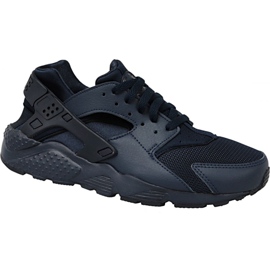 Nike Huarache Run Gs W 654275-403 cipő fekete