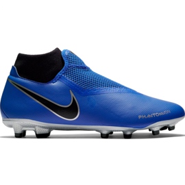 Nike Phantom Vsn Academy Df FG / MG M AO3258 400 futballcipő sokszínű kék