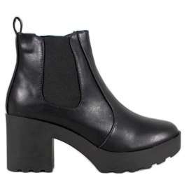 Weide Divatos Chelsea csizma fekete