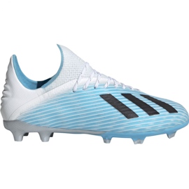Az adidas X 19.1 Fg Jr F35684 futballcipő sokszínű kék