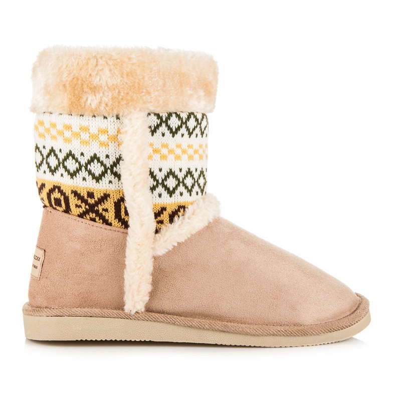 Badoxx Hócsizma etnikai mintával barna Badoxx Hócsizma etnikai mintával barna